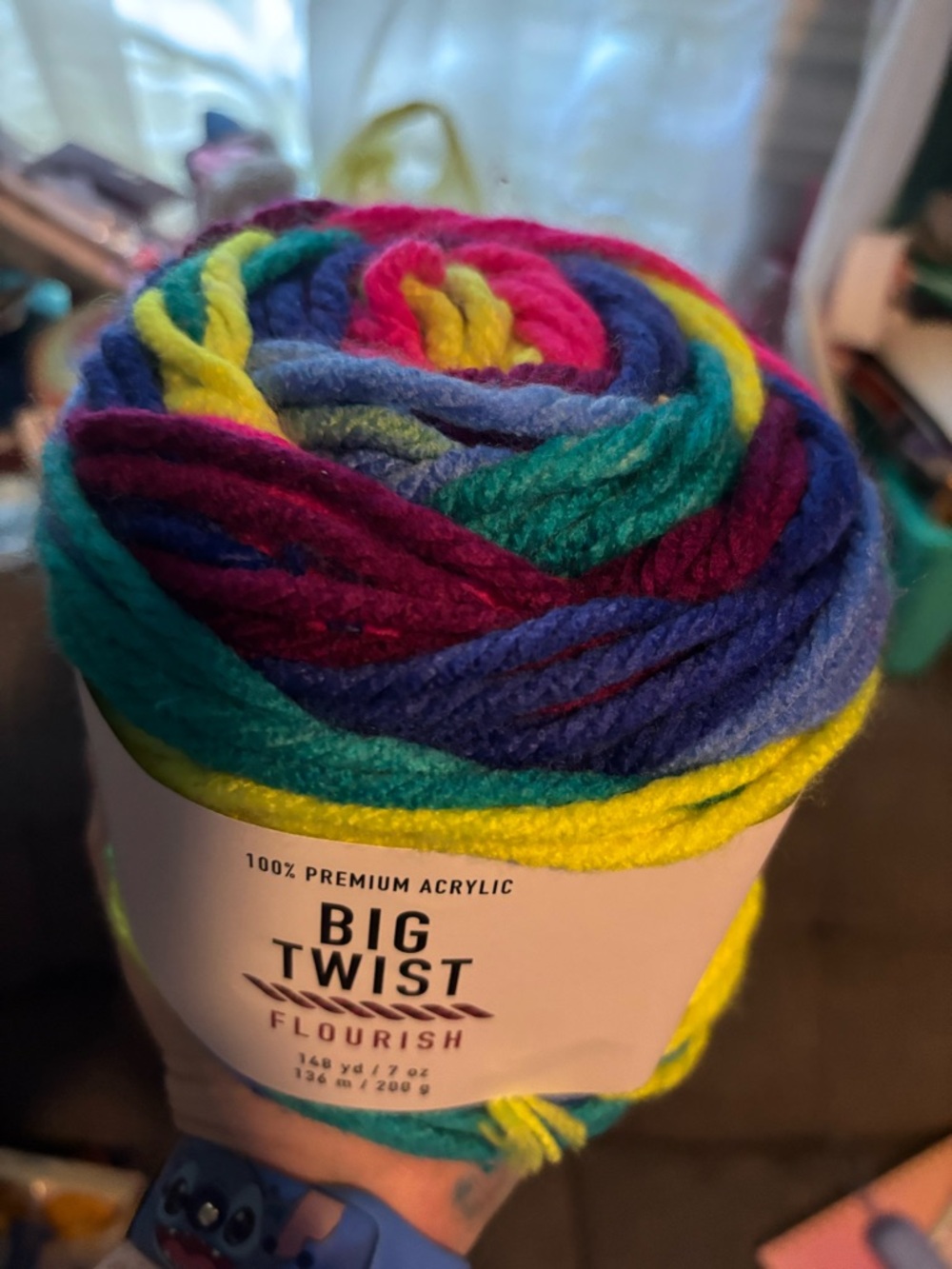 Flourish Multicolor Acrylic Yarn